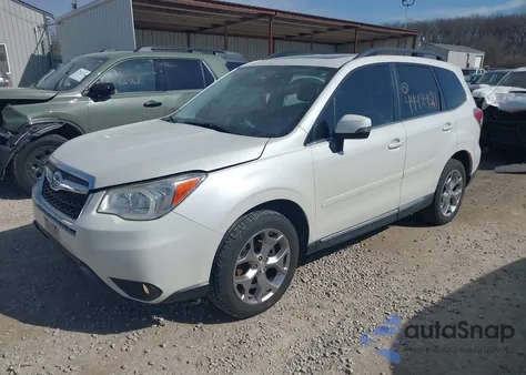2015 Subaru Forester 2.5I Touring z USA, uszkodzony, nr VIN JF2SJAUC2FH408978